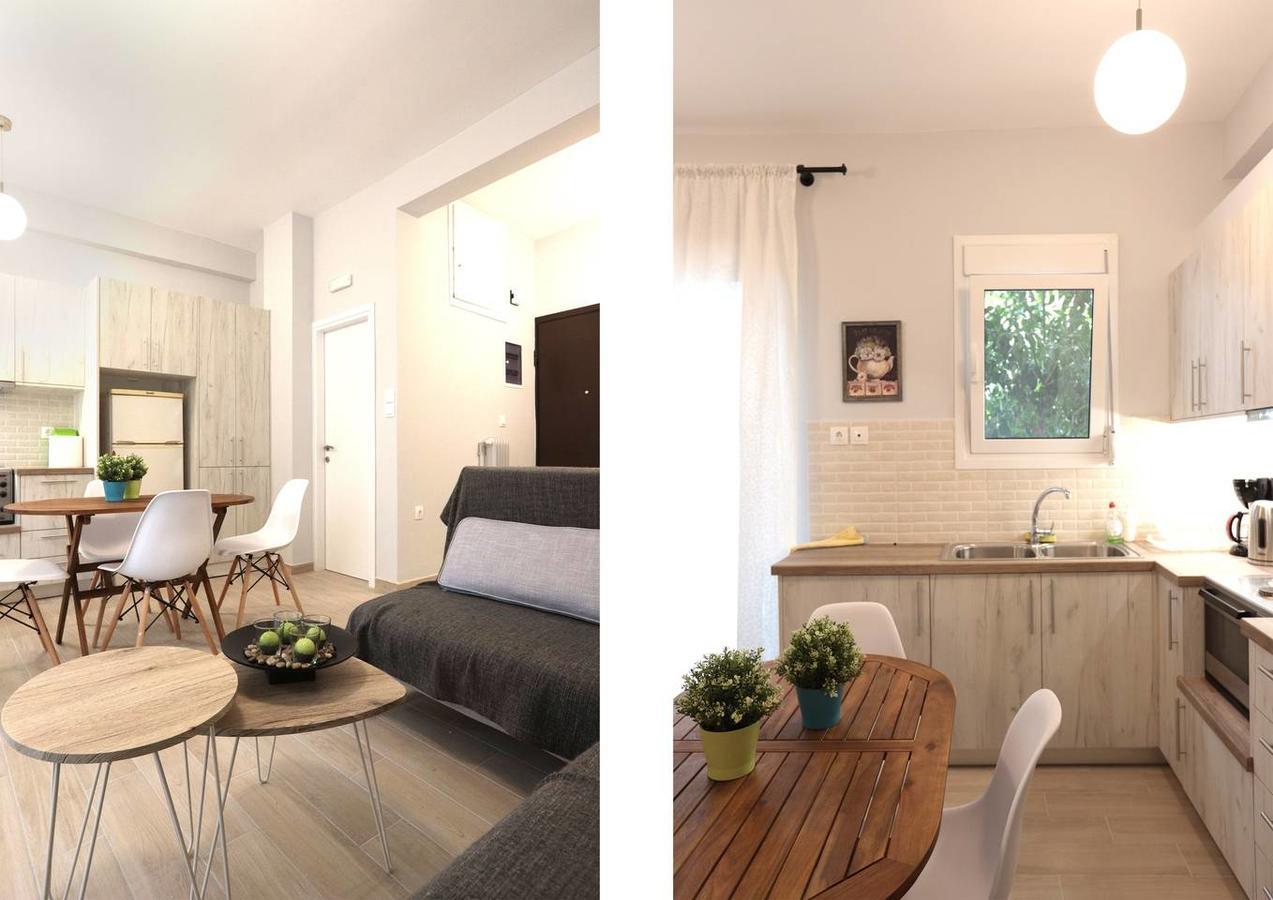 Pale Coloured Apt In Athens Historic Centre Exterior foto